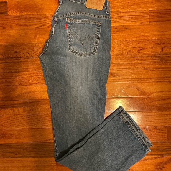 Women’s Levi’s 505 Nouveau Low and Straight Jeans Size 6 - Picture 4 of 4